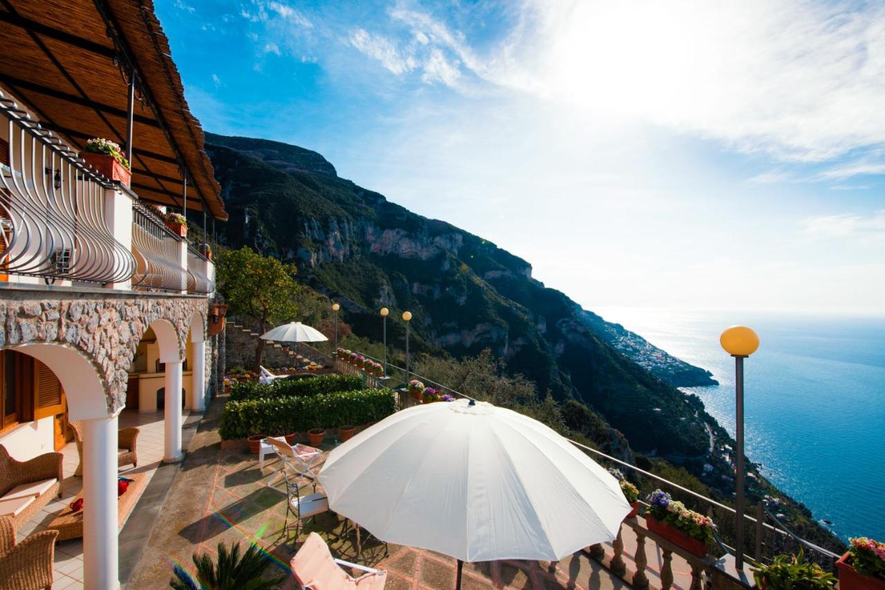 Villa Savina - Elegant Family Villa Overlooks Amalfi Coast - Positano Exteriör bild